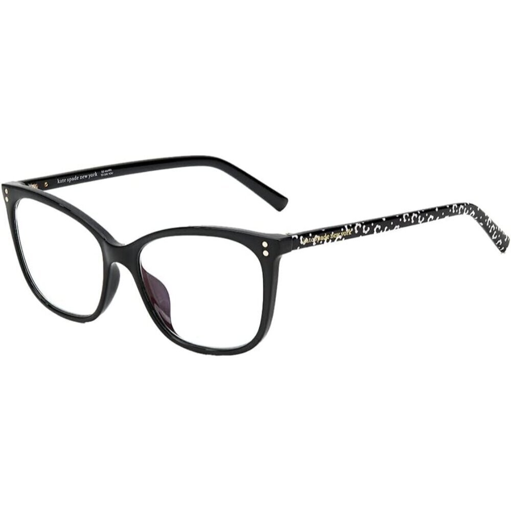 Womens Blue Light Reading Glasses Cat-Eye Plastic 1.5 Diopters Prescription Read